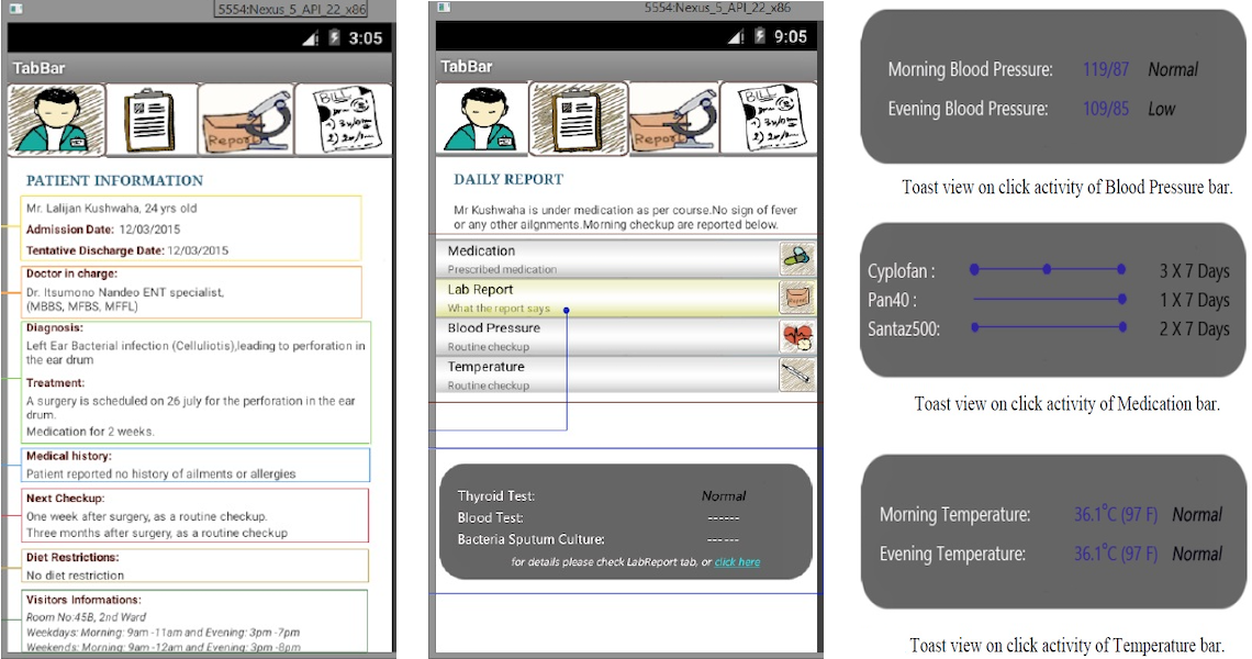 App layout
